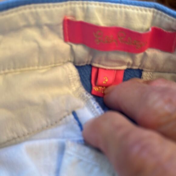 Lilly Pulitzer  Scalloped Hem Shorts - Picture 5 of 5